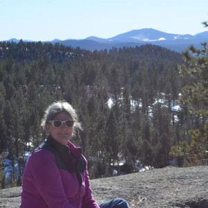 Me on our mountain top in Florissant Colorado